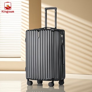 Kingsun กระเป๋าเดินทาง 20/24/28 นิ้ว กระเป๋าเดินทางล้อลากมีซ…