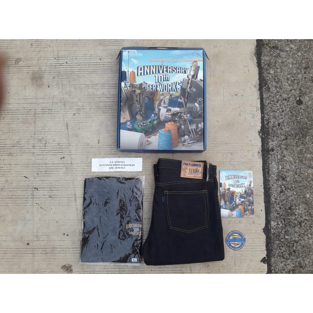 ปรับลง #เอวจริง36 Piger Works 10TH Anniversary เป็นของใหม่ ครบกล่อง