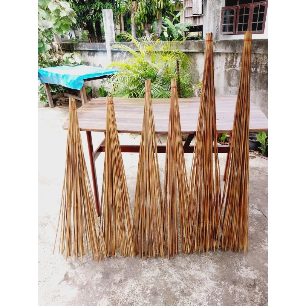 เบ็ดปักไม้ไผ่คันตรงคันเปล่าขนาด 90,100,120 cm