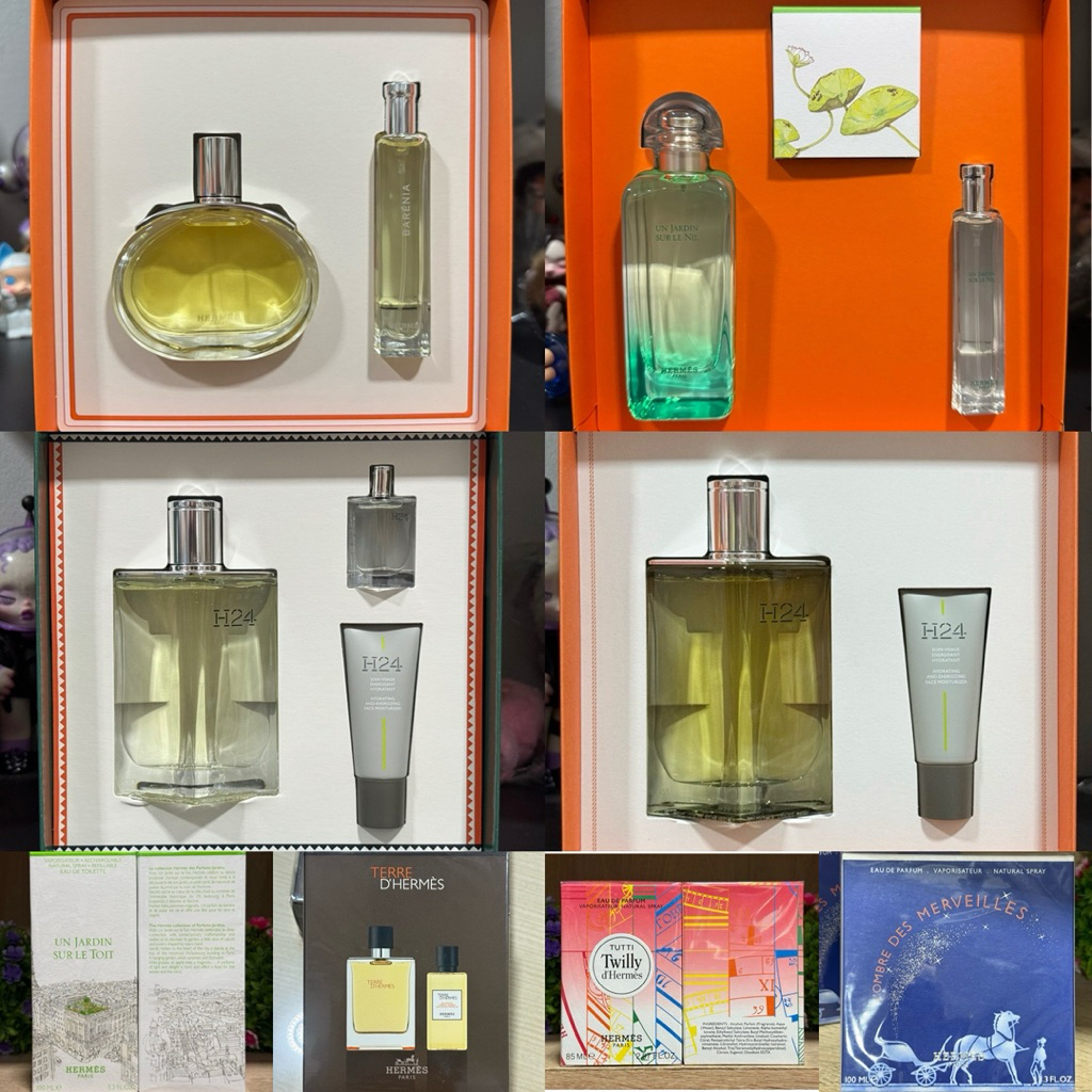 🦄รวมน้ำหอม Hermes Eau De Parfum 🦄 Gift set ของขวัญ/ขวดเดี่ยว 💯 แท้คะ💯