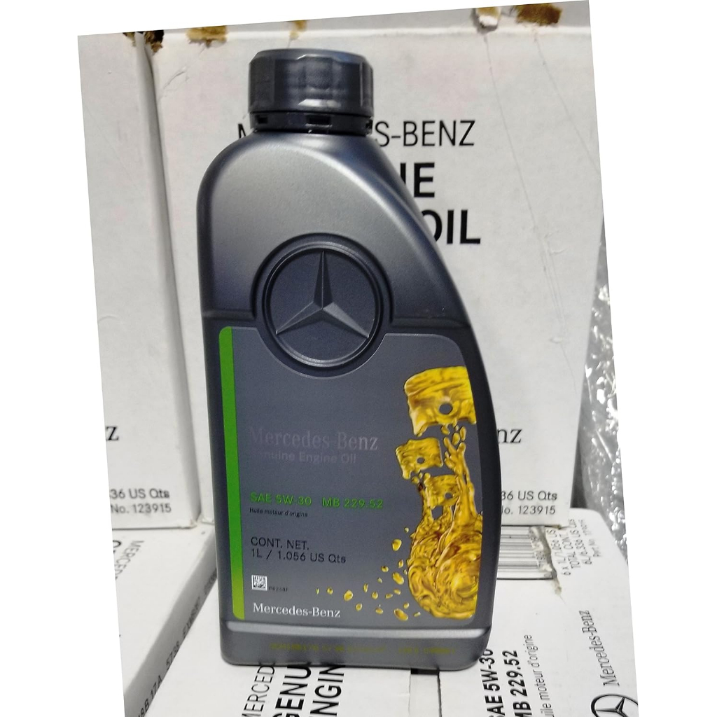Mercedes Benz 5W30 Synthetic Oil 229.52-1 case of 6 quarts