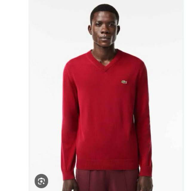 เสื้อ sweater Lacoste wool แท้100%