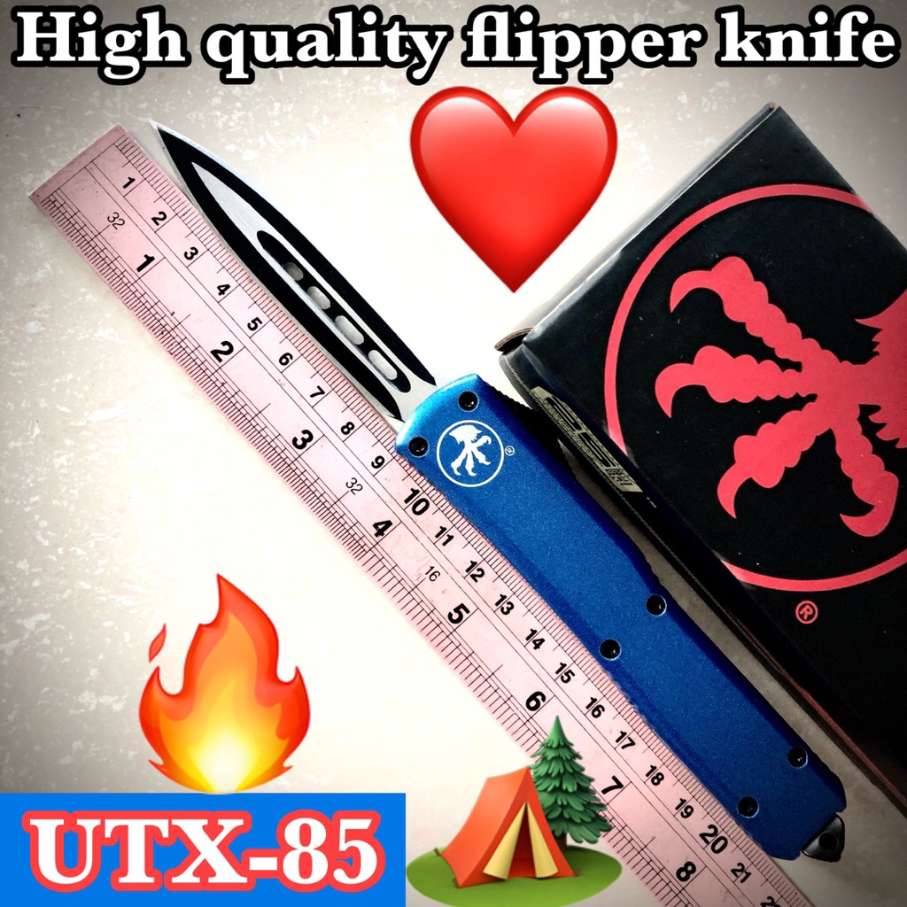 High quality flipper knife UTX-85 for collection and use camping 🏕️
