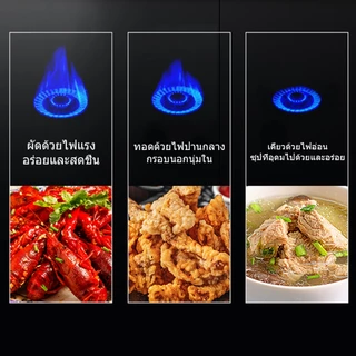 Muller เตาแก๊สสแตนเลส หัวคู่ 5.5KW ทำความสะอาดง่าย หัวเดี่ยว 2 หัว 3 หัว 1 หัว เตาแก๊ส โต๊ะเตาไฟแรง gas stove cooker