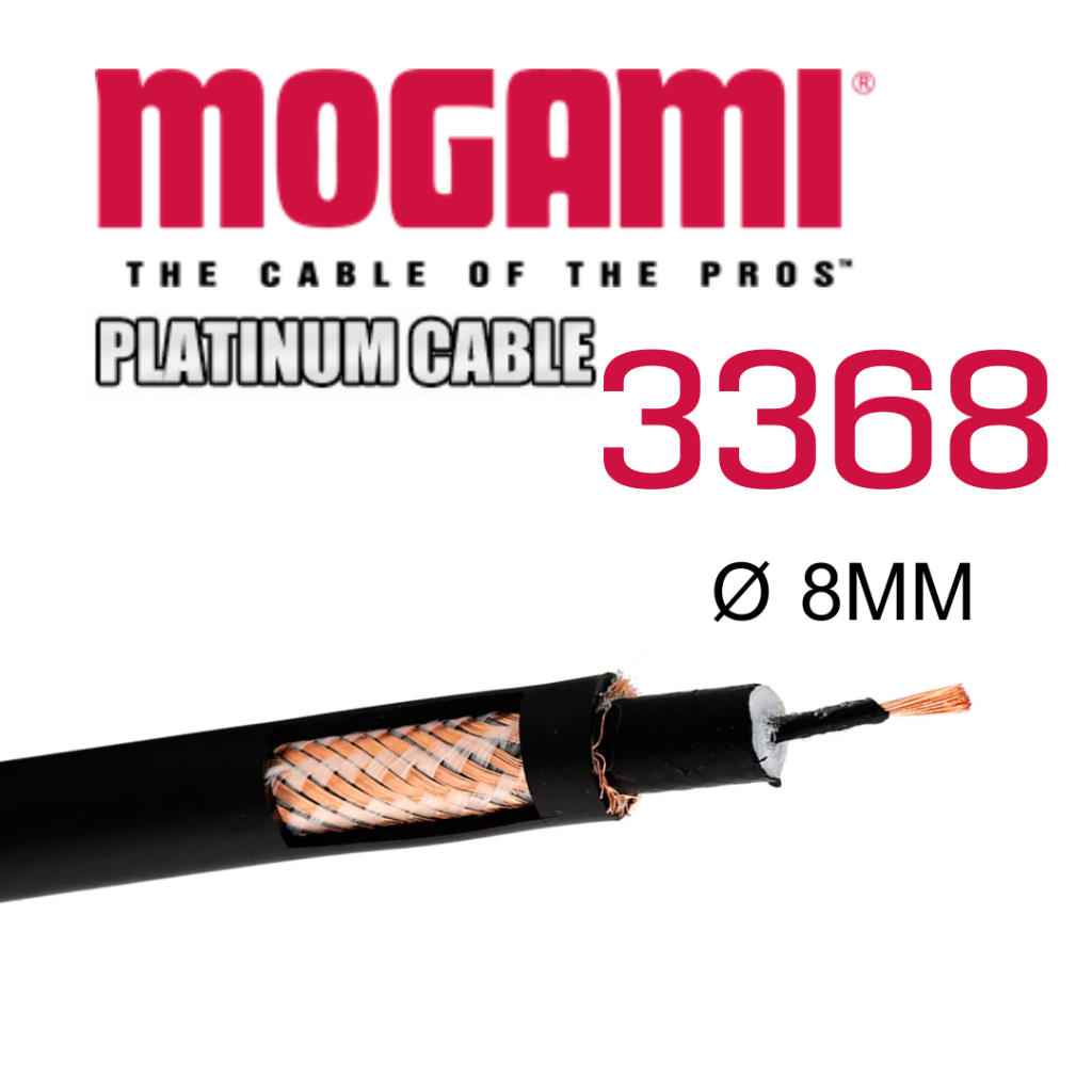(ราคาต่อ1เมตร)Mogami 3368 ตัวTOPสายสัญญาญกีต้าร์