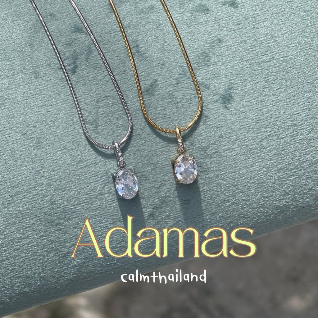 [calm] พร้อมส่ง สร้อยคอ ADAMAS เครื่องประดับ