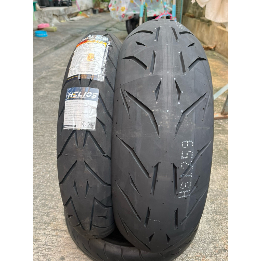 Helios HS-111/112 (นำเข้าจากใต้หวัน) 120/70/17ZR-190/55/17ZR