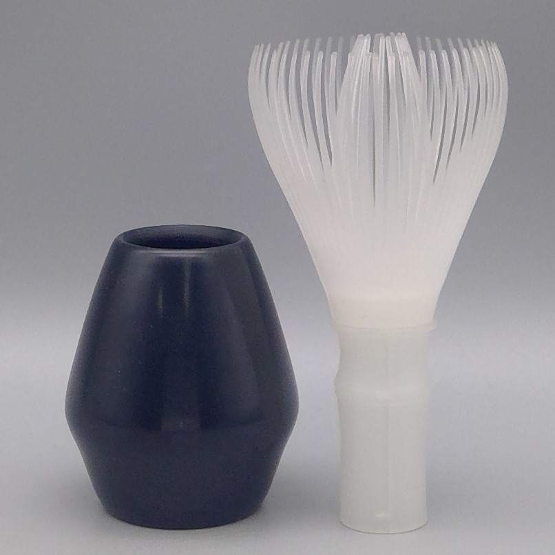 Snow resin tea whisk  Chasen【Made by Fugetsu, our store exclusive color】