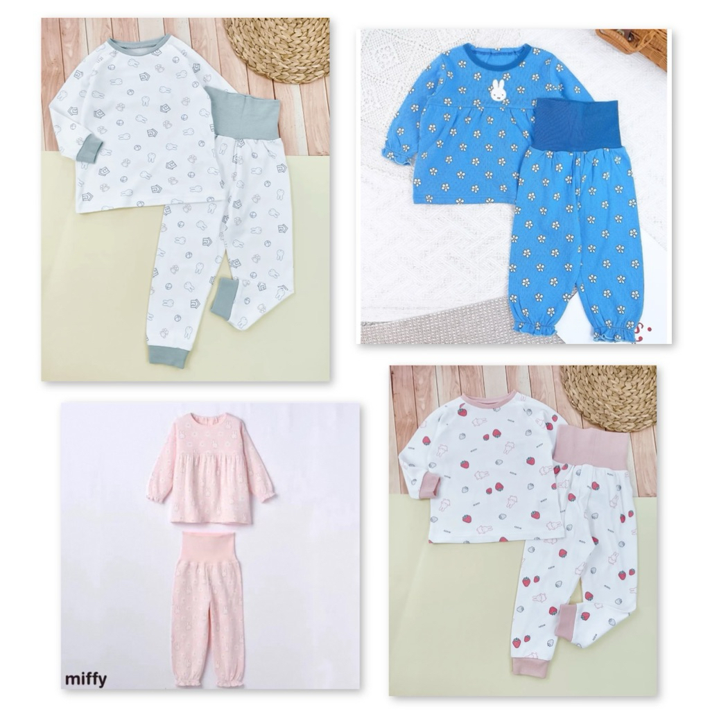 amilybabyshop : 🌈ชุดเซต เสื้อ+กางเกง 🧸Miffy🧸ชุดนอนหวานๆน่ารักมากค่ะ ผ้าไม่หนามากค่ะ นุ่มๆ❤️ สินค้าพร