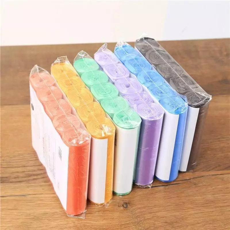 ถุงขยะแบบม้วน แพ็ค 75 ใบ (5ม้วน) แบบพกพา ถุงขยะแบบฉีก thumbnail 8