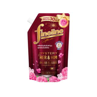 Fineline ไฟน์ไลน์ ปรับผ้านุ่มสูตรเข้มข้นพิเศษ วันฟอร์ออล 440 มล. x1 ถุงสีแดง