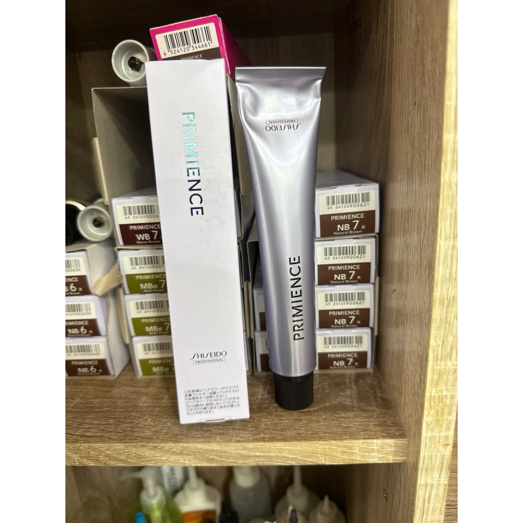 shiseido premence enrich  80 ml สีย้อมผมขาว ชิเซโด้ สีปิดผมขาว 100%