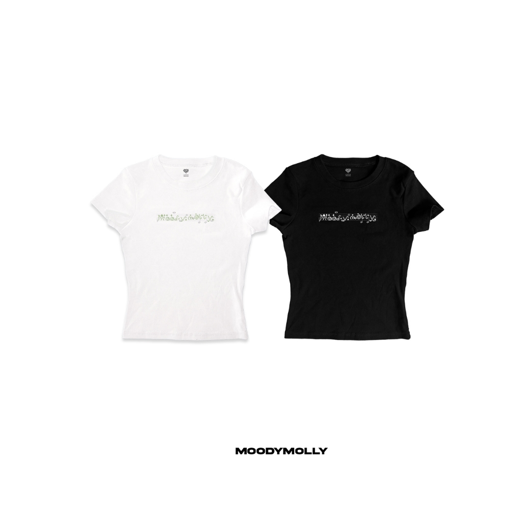 Moodymolly เสื้อเบบี้ที Slimfit รัดรูป รุ่น molly'sNote