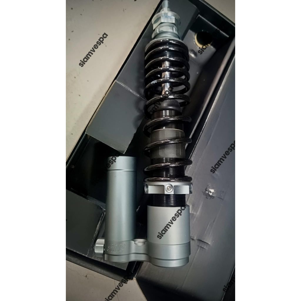 โช้คหน้าแต่งSIP แท้ แบบมีซัพแท้งค์ตรงรุ่นvespa px,px150,px200,pxfl1-2