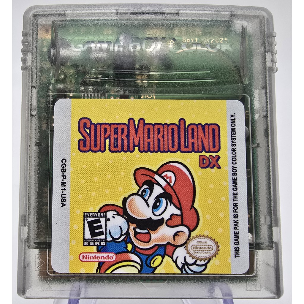 ตลับ GBC SUPER MARIO LAND DX (ภาคแรก) ภาพสี