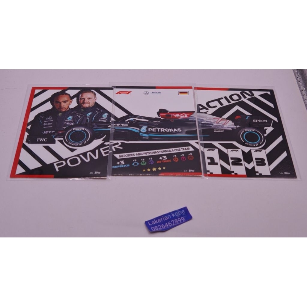การ์ด f1 2021 turbo attax lewis hamilton