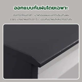 PERDKPAPA parcel care ตู้รับพัสดุ ตู้จดหมาย ตู้ไปรษณีย์ กันขโมย ตู้พัสดุเปิดด้านหลังในบ้าน แบบฝังกำแพง