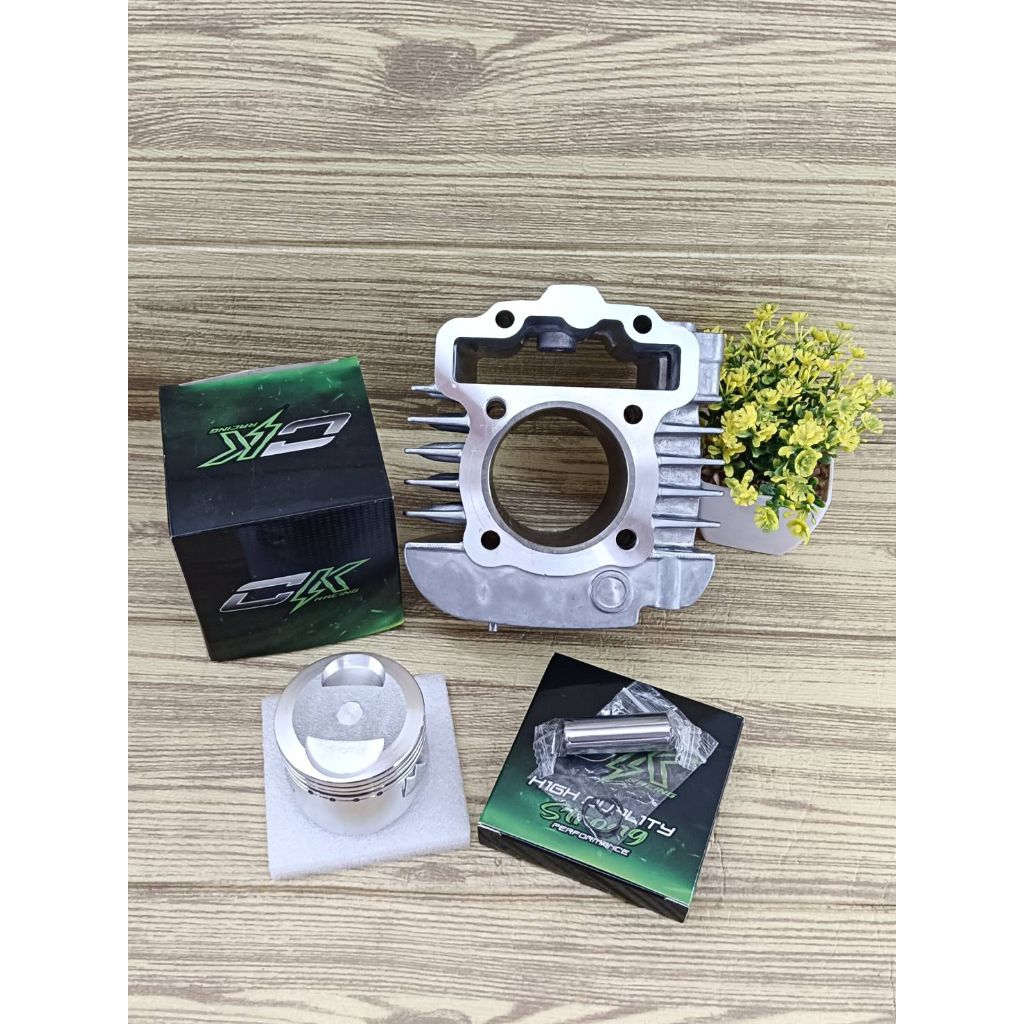 เสื้อลูกเชียร์ CK 53,54,56,57 มิลสลัก13 พร้อมปาดหัวหลบวาล์ว ใส่w110i วาล์วเดิม ปาดตีนลูก 2มิล