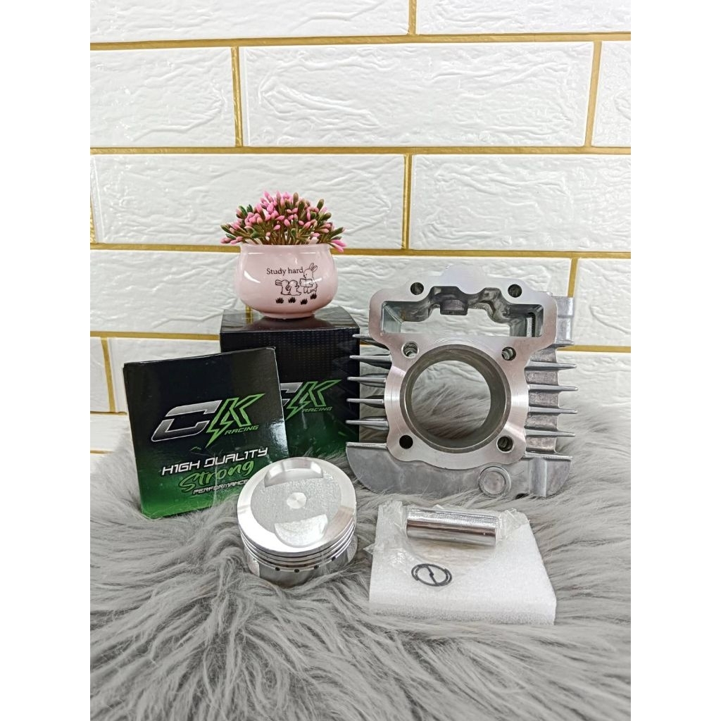 ชุดเสื้อลูกเชียร์ CK 53,54,56,57 มิลสลัก13 พร้อมปาดหัวหลบวาล์ว ใส่w110i วาล์วเดิม ปาดตีนลูก 2มิล