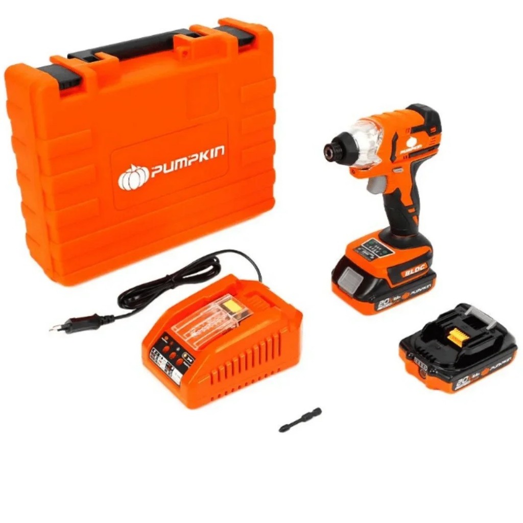 🔥ถูกสุด🔥PUMPKIN ไขควงกระแทก 20V รุ่น INF-65ICBL INFINITY POWER 20V Li-ion สว่านไขควงกระแทกไร้สาย 1/4