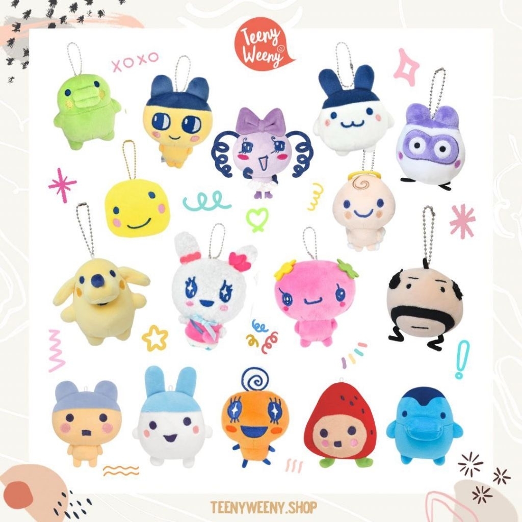 พวงกุญแจห้อยกระเป๋าทามาก็อตจิ Tamagotchi Keychain