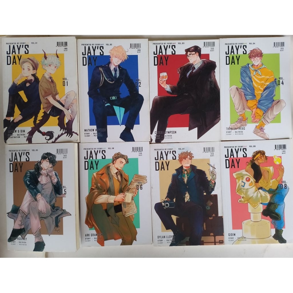 JAY'S DAY 1-8 เซต K 218