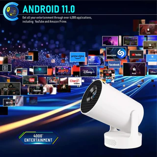 โปรเจคเตอร์มินิ HY300 Ultra projector โปรเจคเตอร์ดูหนัง WiFi 1920*1080P HD รองรับการแชร์หน้าจอมือถือ โปรเจคเตอร์ 4K