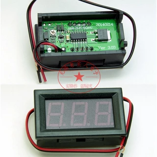 แผงโวลต์มิเตอร์ดิจิทัล DC 5V-120V 2 สาย 0.56 นิ้ว LED(สินค้าพร้อมส่งจากไทย 🇹🇭)
