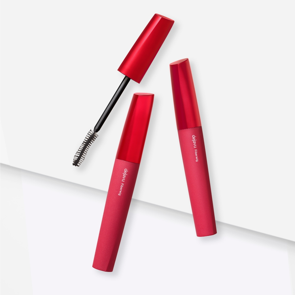 Dejavu Fiberwig Ultra Long E1 Black Mascara : ไฟเบอร์วิก มาสคาร่าเนื้อไฟเบอร์เพิ่มความยาวให้กับขนตา