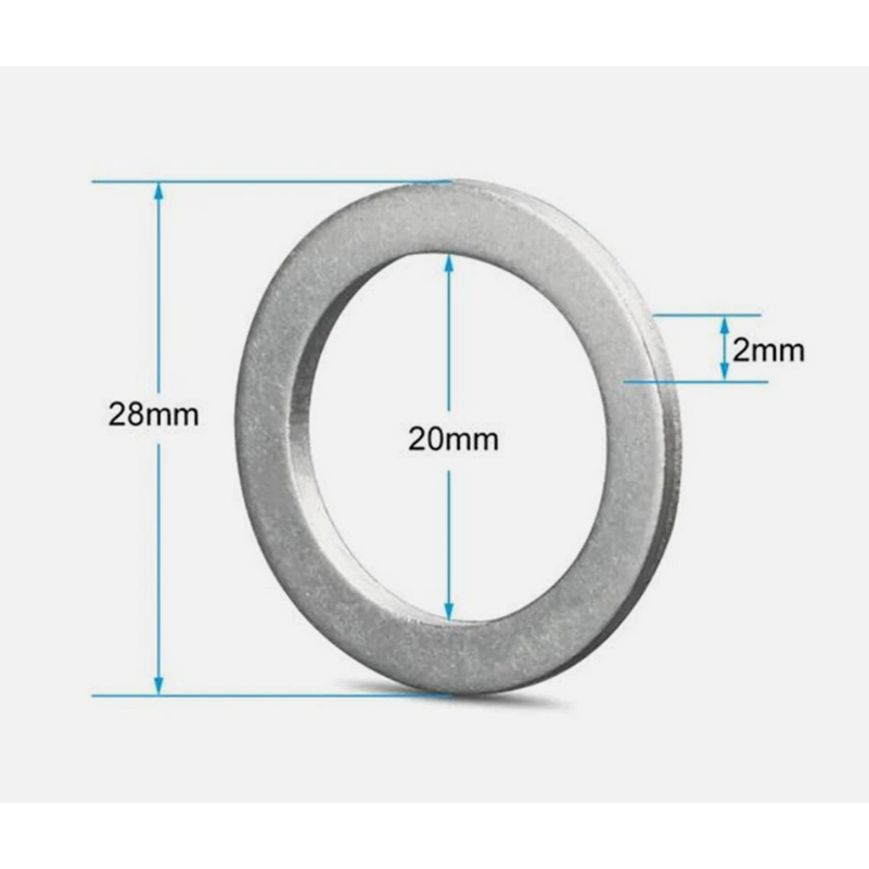 ปะเก็น แหวนรองน็อต ถ่ายน้ำมันเฟืองท้ายหลัง Oil Drain Plug Gaskets HONDA รหัส 94109-2000