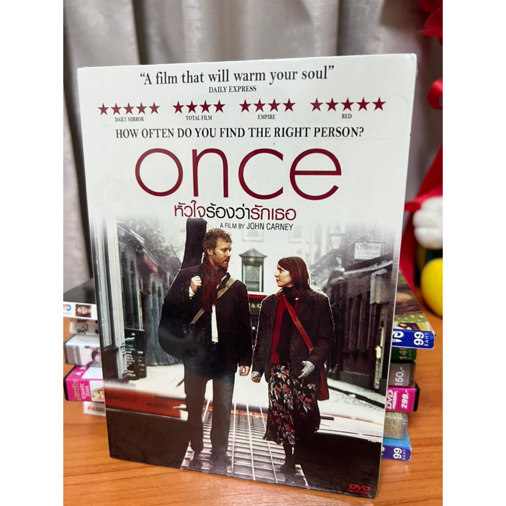 DVD Once หัวใจร้องว่ารักเธอ แผ่นแท้ ใหม่ห่อซีล ✅