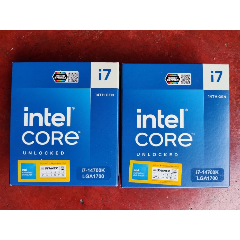 INTEL CORE I7-14700K ของใหม่มือ 1 ไม่แกะซีล