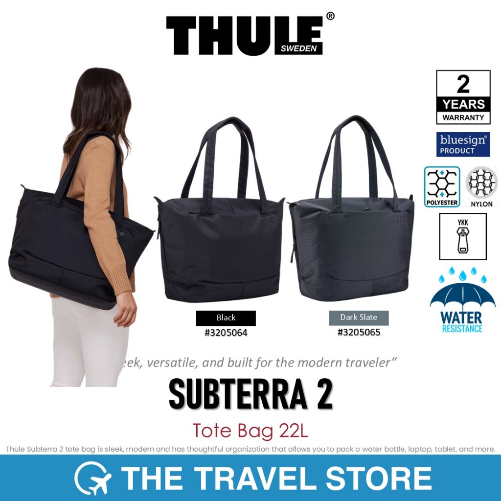 Thule SUBTERRA 2 Tote Bag 22L  กระเป๋าโท้ท พาดหัวไหล่ จุของได้เยอะ รับประกัน 2 ปี