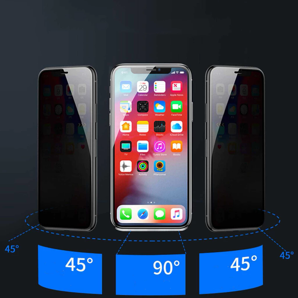 KONG⚡️ติดง่าย⚡️PVT ฟิล์มกระจกเต็มจอ 🔥 กันมองกันเสือกใส 🔥 for iPhone 17 Pro Max/Air/16E 15 14 13 11 12/8/7 Plus/XR/XS Max thumbnail 7