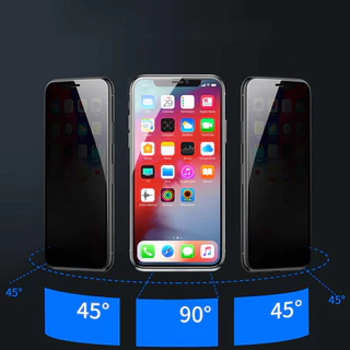 KONG⚡️ติดง่าย⚡️PVT ฟิล์มกระจกเต็มจอ 🔥 กันมองกันเสือกใส 🔥 for iPhone 17 Pro Max/Air/16E 15 14 13 11 12/8/7 Plus/XR/XS Max