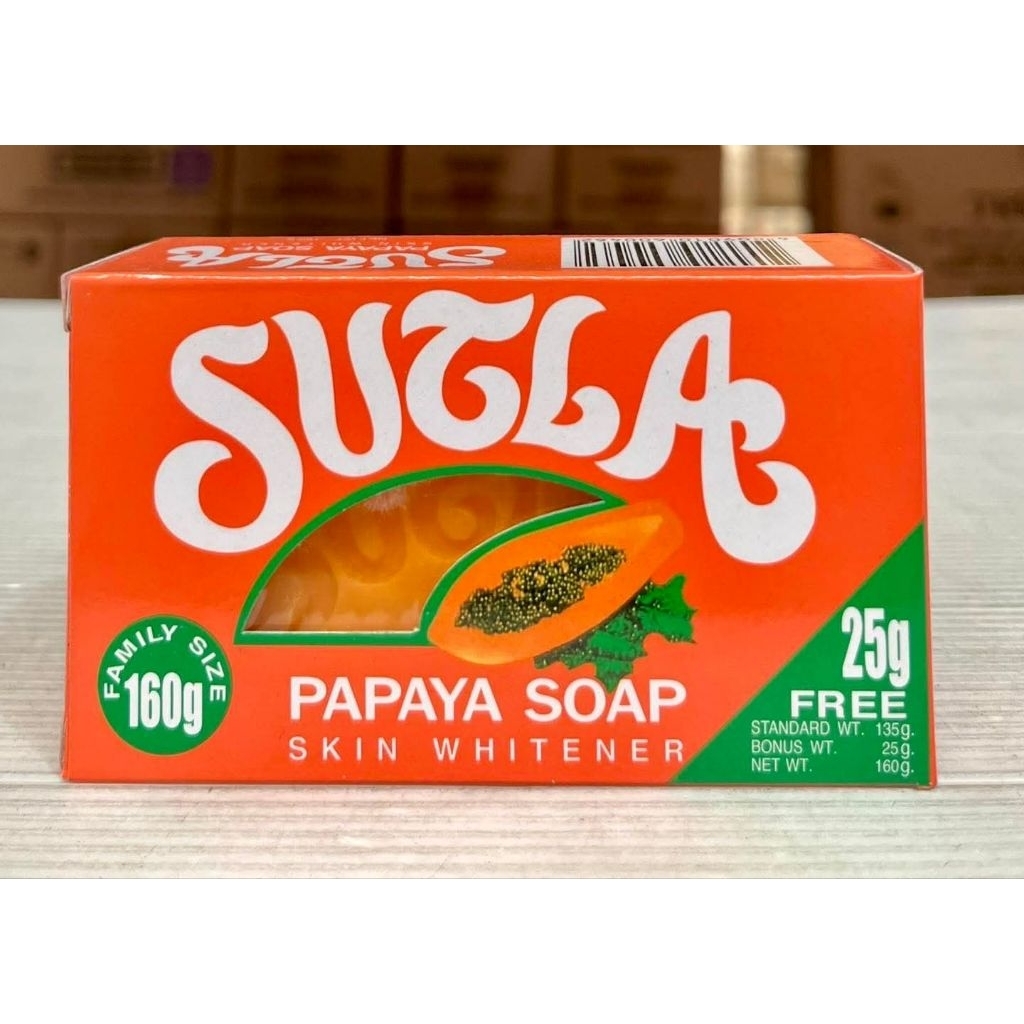 🧼 SUTLA PAPAYA SOAP สบู่มะละกอ ฟิลิปปินส์ 160g.