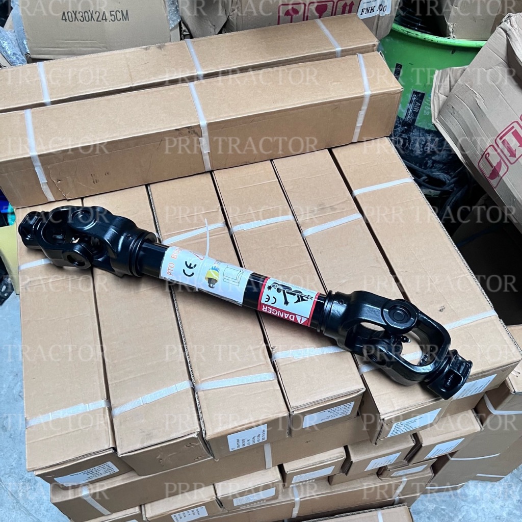 เพลาปั่น โรตารี่ จอบหมุน T6 รุ่นหนา เกรดฟรอสจิ้งพิเศษ ขนาดลูกปืน 30.2*92มม. ยาว 750 มม./ เพลาปั่นPTO / ยอยปั่นโรตารี่