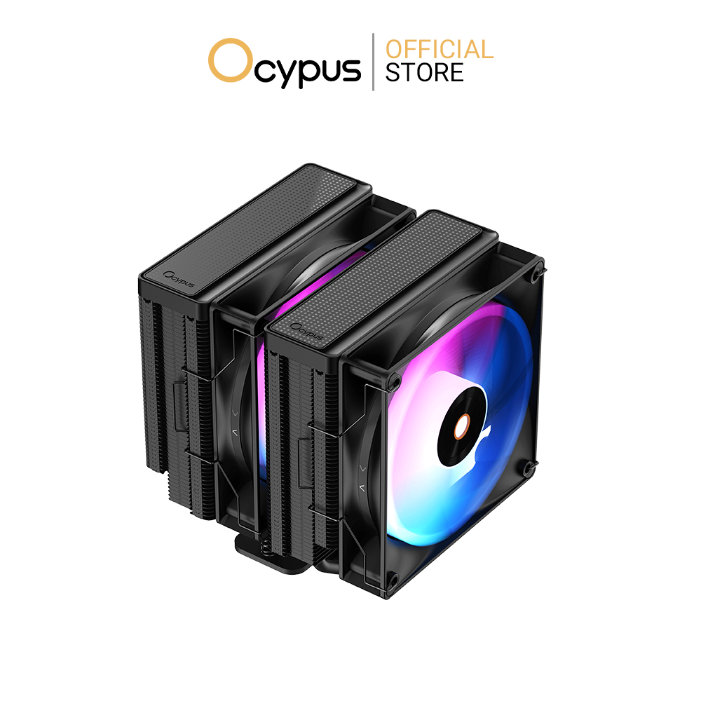 OCYPUS DELTA A62 BLACK ARGB (CPU AIR COOLER / ชุดลมความร้อนซีพียู)