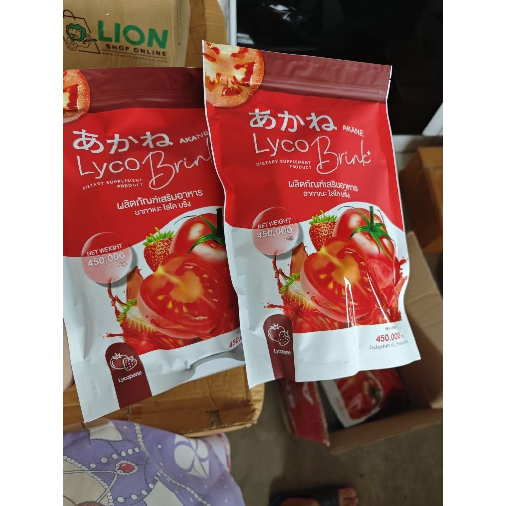 (အထုပ်ကြီး ၂ ထုပ် 60 ဆေးခွက်) Akane Lyco Brink အရသာလွယ်လွယ် တိုက်ရလွယ်—၁ ထုပ်ကြီး 30 ဆေးခွက်