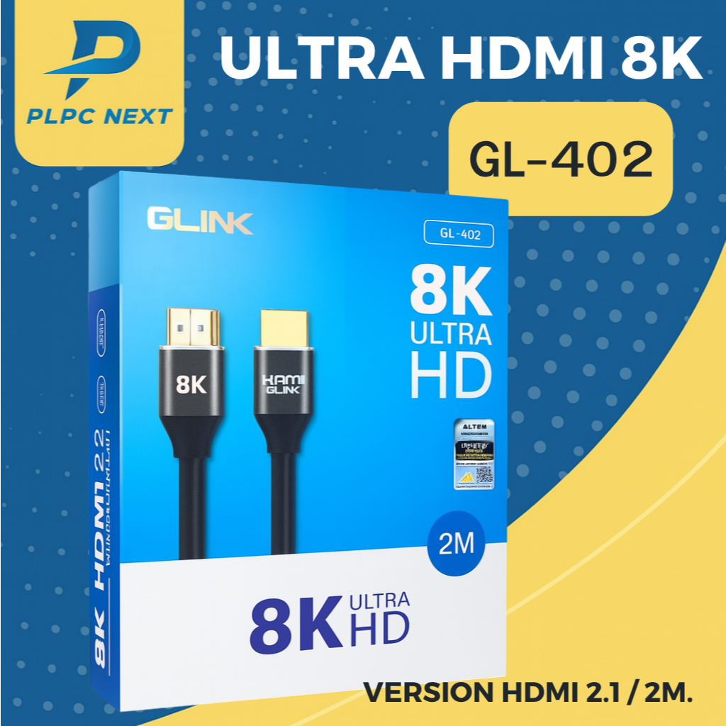 สาย Ultra HDMI 8k HDMI to HDMI 2.1 รองรับ 4k 8k 60hz GL-402