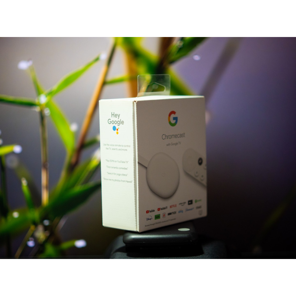 Google Chromecast with Google TV 4K (GEN 4) มือสองสภาพสวย ใช้งานน้อย