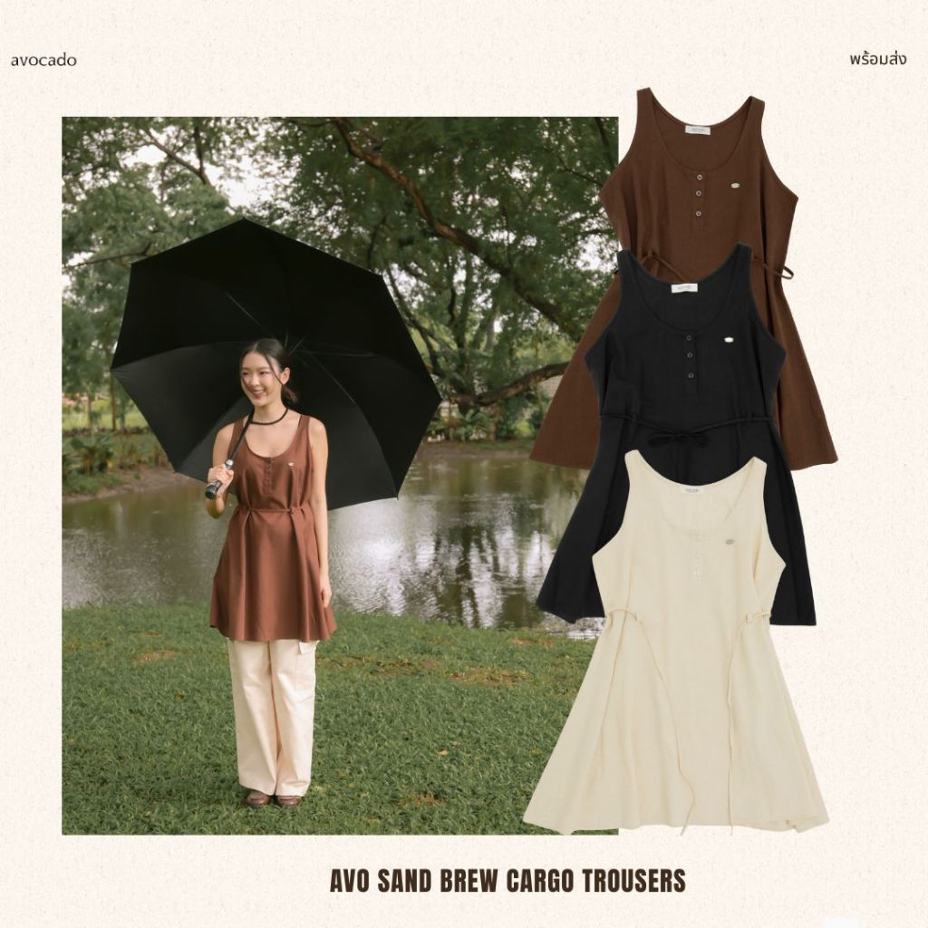 avo peony minidress   มินิเดรสผ้าลินิน รุ่นนี้จะมีแต่งดีเทลผูกโบว์ สามารถผูกด้านหลังหรือด้านหน้าก็ได