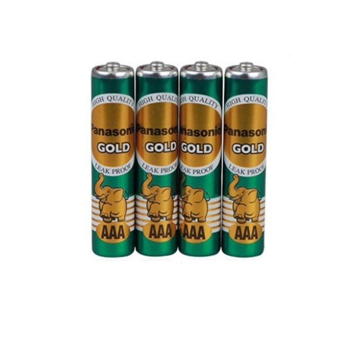 (KTS)ถ่านไฟฉาย Panasonic ขนาด AAA สีเขียว