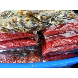 กุ้งฝอยอบ Size 3L กุ้งฝอยเสียบแบบจืด ตัวใหญ่ ไม่เค็ม แห้งดีมาก