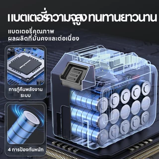 Maybuck ปั๊มน้ำไฟฟ้าแบตเตอรี่ลิเธียมกำลังสูง สำหรับรดน้ำต้นไม้ในไร่นา ชลประทานการเกษตร เครื่องล้างรถกลางแจ้ง