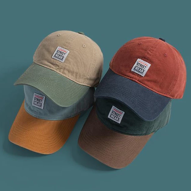 หมวกสไตล์เกาหลี หมวกมินิมอล มี 4 สี ปัก WEAR คุณภาพสู