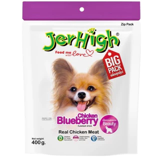 Jerhigh Stick 400g (6 สูตร) เหมาะสำหรับน้องหมาอายุตั้งแต่ 3 เดือนขึ้นไป