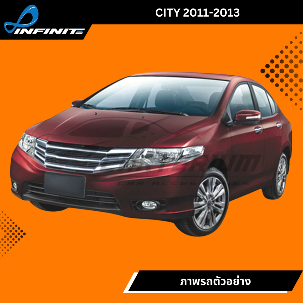 ไฟตัดหมอกซิตี้ HONDA CITY 2011 2012 2013 สปอร์ตไลท์ ทรงห้าง ฮอนด้า spotlight foglamp sportlight - รูปที่ 7