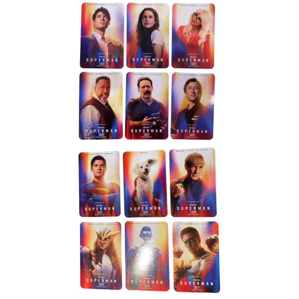 Character Card Superman 2025 ซูเปอร์แมน แท้ Major Cineplex โฟโต้การ์ด Photo Card Superman 2025 ซุปเป