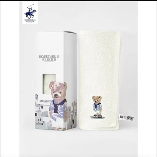 ขายผ้าเช็คตัวพร้อมส่ง BEVERLYHILLSPOLOCLUB NEW COLLECTION！ผ้าขนหนูหมี รุ่น BHPB017/รุ่นใหม่ BHPB018 เเท้